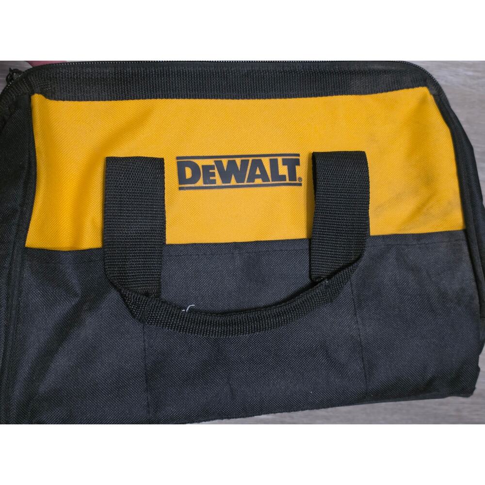 DeWalt Tool Bag – 13" – Heavy Duty – New w/ Storage Marks – 6 Exterior Pockets